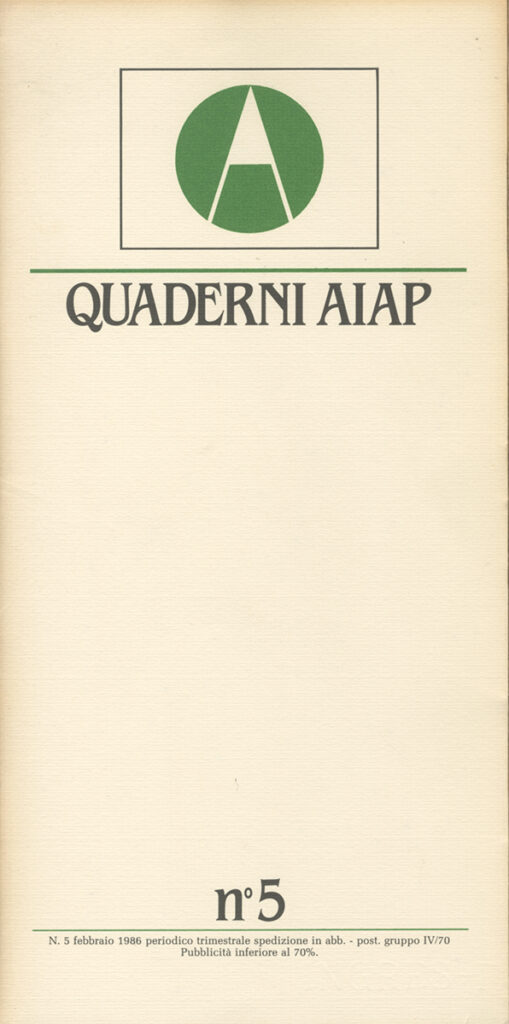 Quaderni Aiap – N. 5