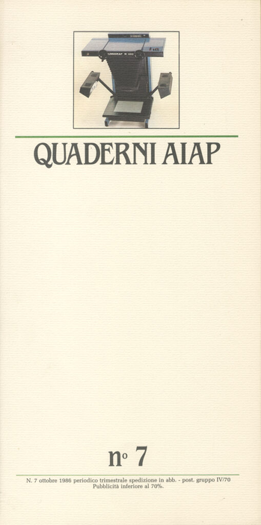 Quaderni Aiap – N. 7