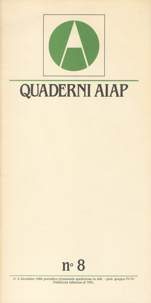 Quaderni Aiap – N. 8