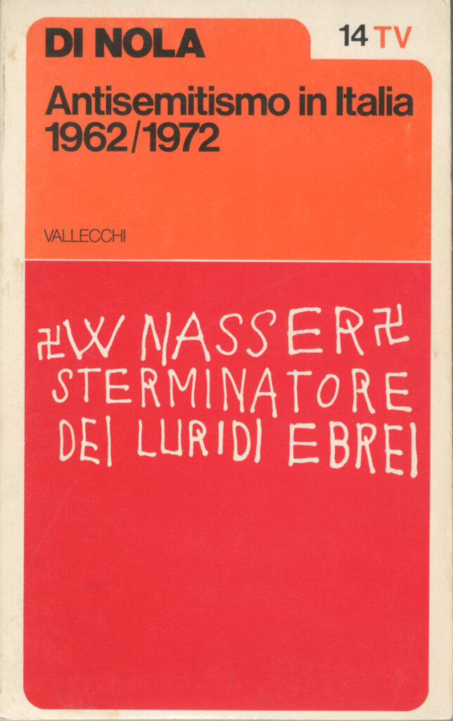 Di Nola – Antisemitismo in Italia 1962/1972