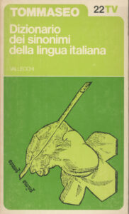 Tommaseo – Dizionario dei sinonimi della lingua italiana