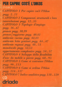 Per capire cos’è l’Oikos