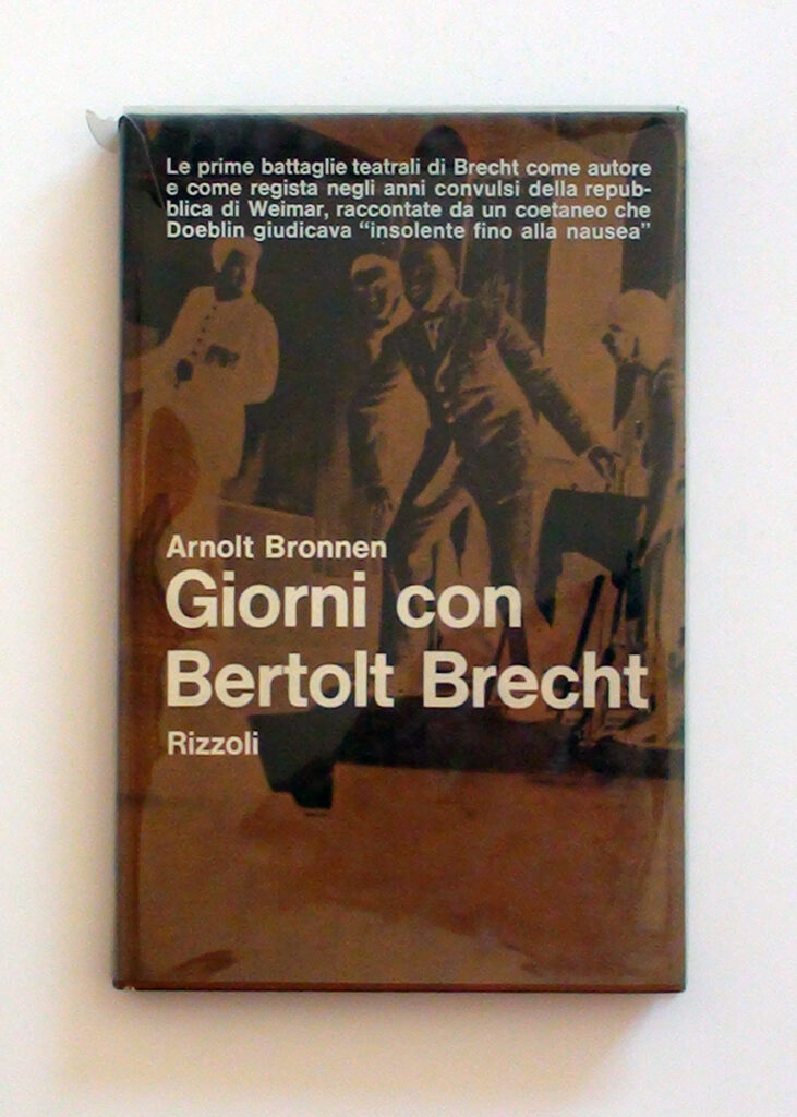Giorni con Bertolt Brecht — Arnolt Bronnen