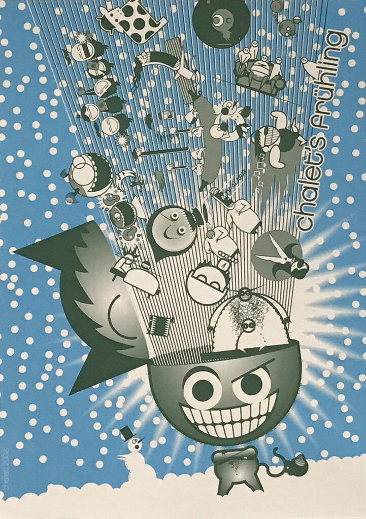 Chalet’s frühling