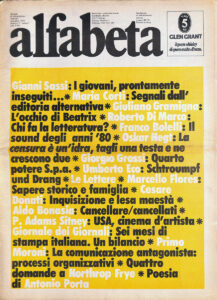 Alfabeta n. 5