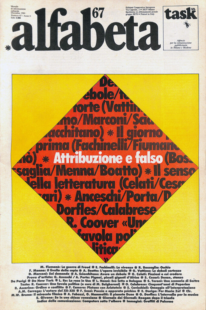 Alfabeta n. 67