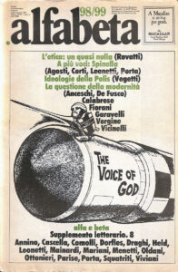Alfabeta n. 98/99