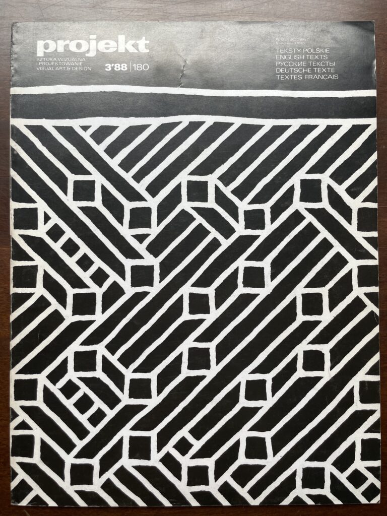 Projekt — N. 3/1988