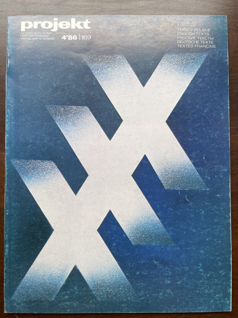 Projekt — N. 4/1986