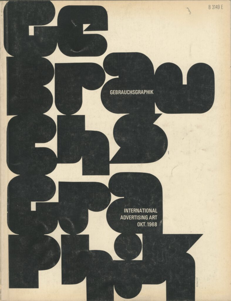 Gebrauchsgraphik 10/1968