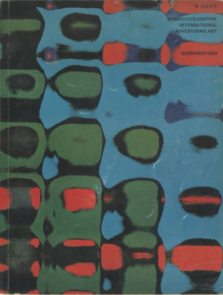 Gebrauchsgraphik 12/1968
