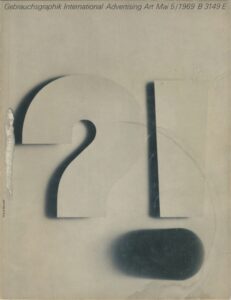 Gebrauchsgraphik 5/1968