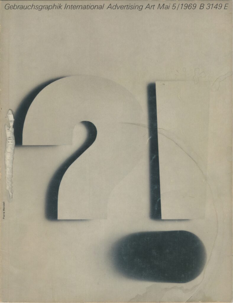 Gebrauchsgraphik 5/1968