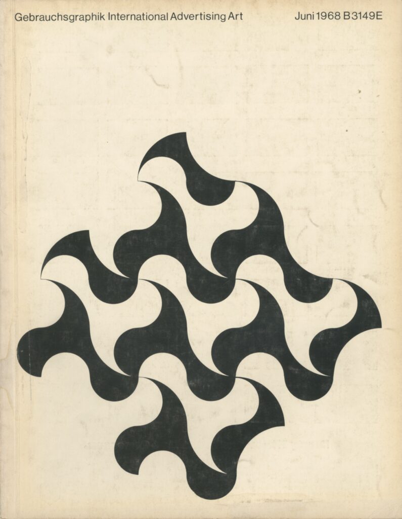 Gebrauchsgraphik 6/1968