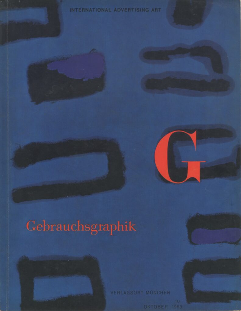 Gebrauchsgraphik 10/1959