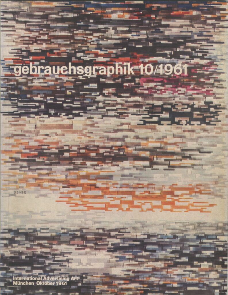 Gebrauchsgraphik 10/1961