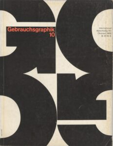Gebrauchsgraphik 10/1962