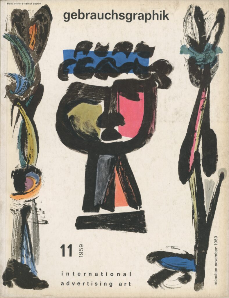 Gebrauchsgraphik 11/1959