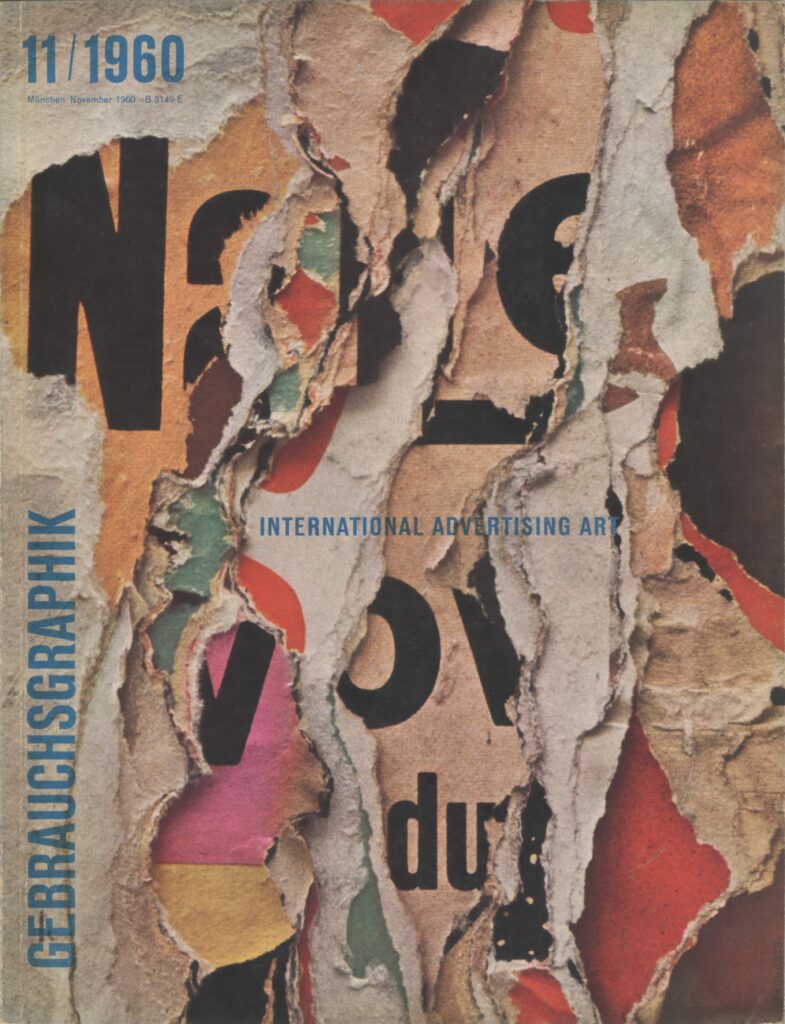 Gebrauchsgraphik 11/1960