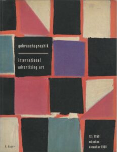 Gebrauchsgraphik 12/1959