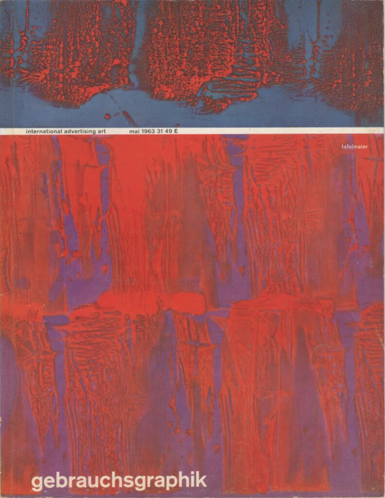 Gebrauchsgraphik 5/1963