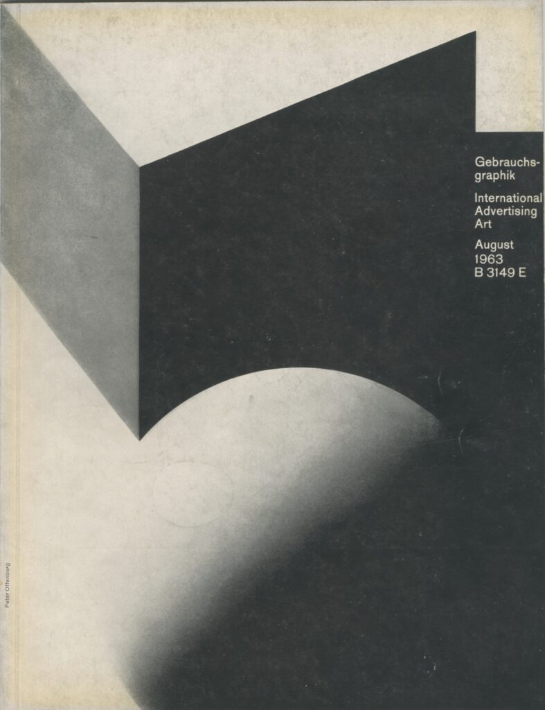 Gebrauchsgraphik 8/1963