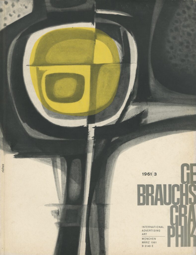 Gebrauchsgraphik 3/1961