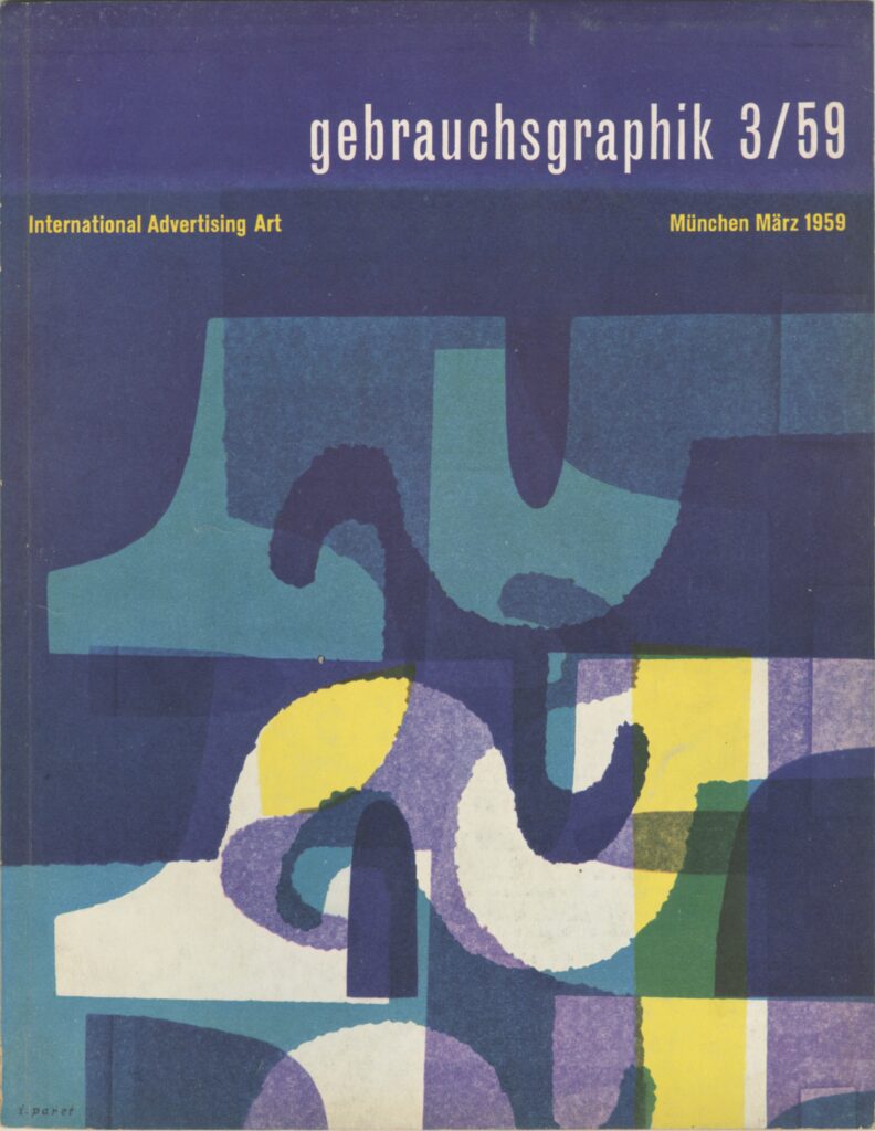 Gebrauchsgraphik 3/1959