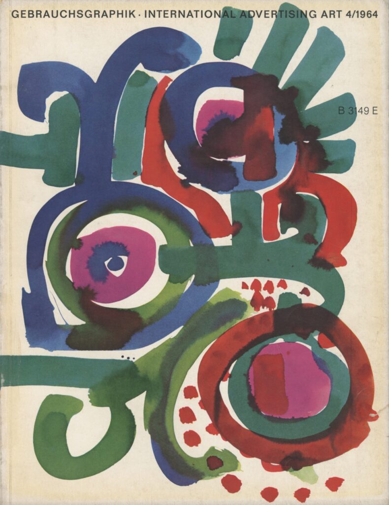 Gebrauchsgraphik 4/1964