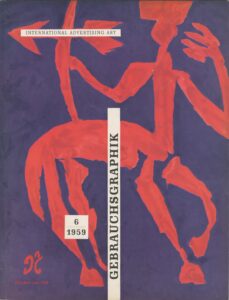 Gebrauchsgraphik 6/1959