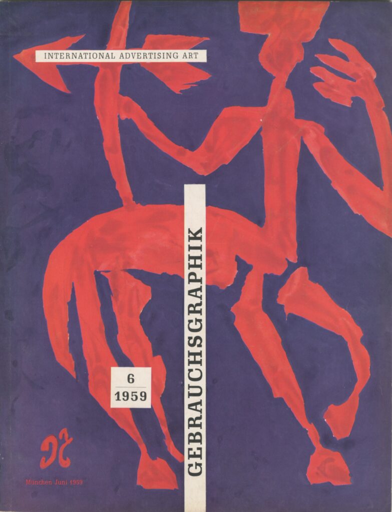 Gebrauchsgraphik 6/1959