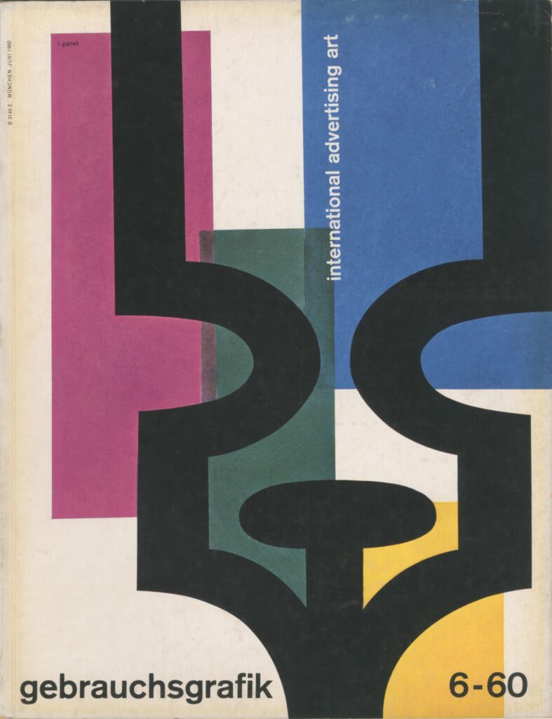 Gebrauchsgraphik 6/1960