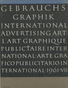 Gebrauchsgraphik 7/1961