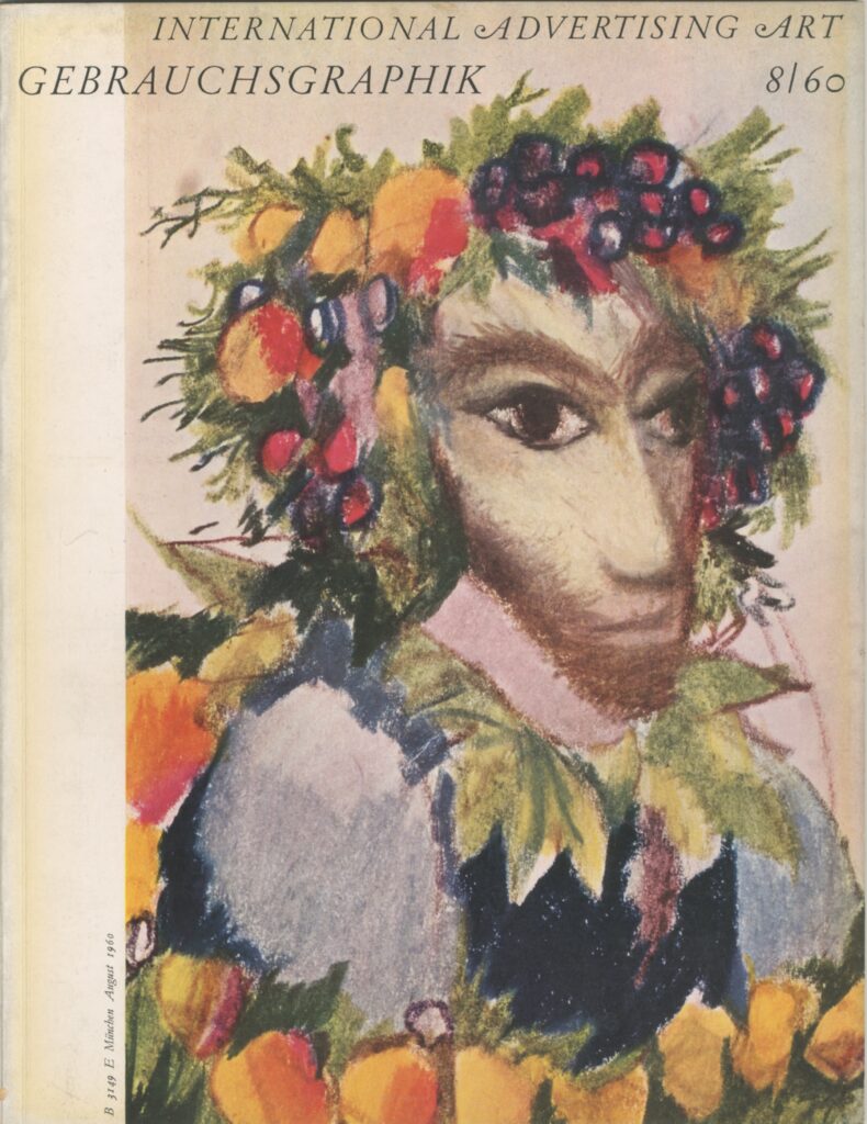 Gebrauchsgraphik 8/1960