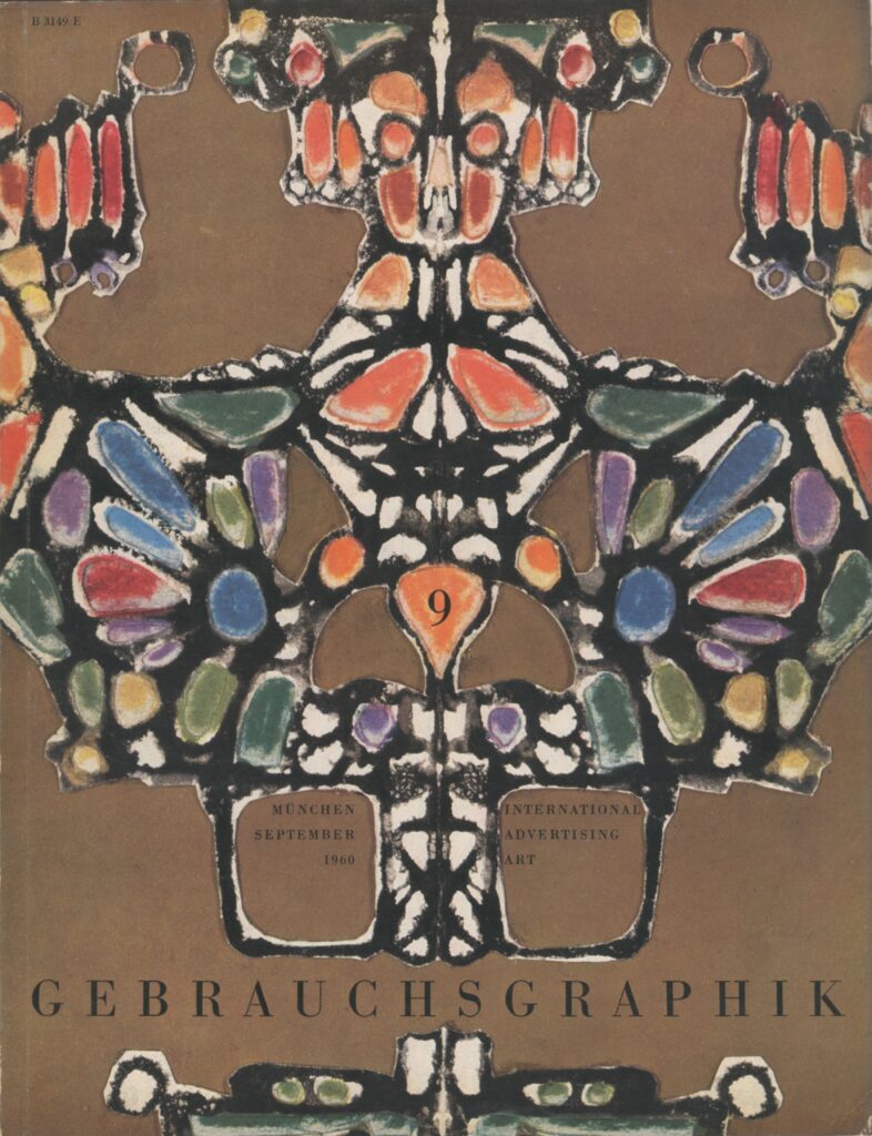 Gebrauchsgraphik 9/1960