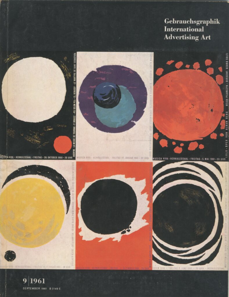 Gebrauchsgraphik 9/1961