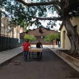 Aiap Summer School 2013 a Palermo | lunedì, i preparativi per gli allestimenti delle mostre